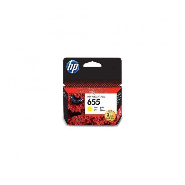 Hp 655-CZ112AE Sarı Kartuş ürün görseli 1
