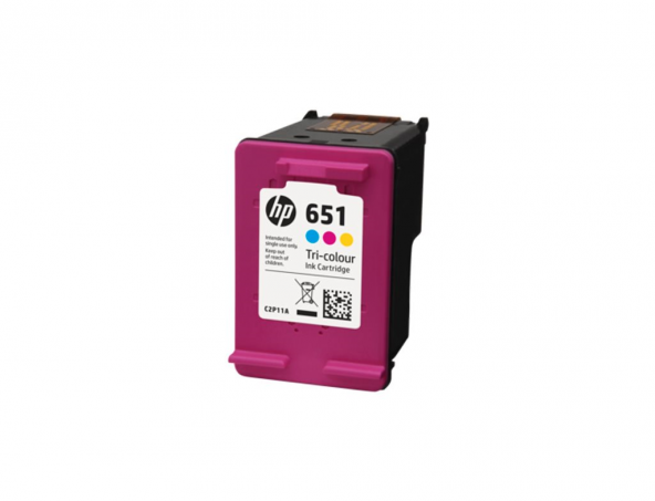 Hp 651-C2P11A Renkli Kartuş ürün görseli 1