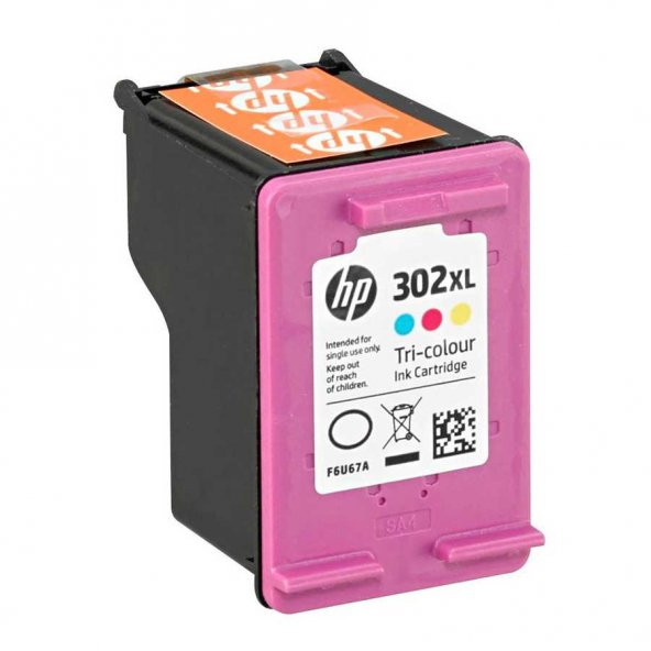 Hp 302XL-F6U67AE Renkli Kartuş ürün görseli 1