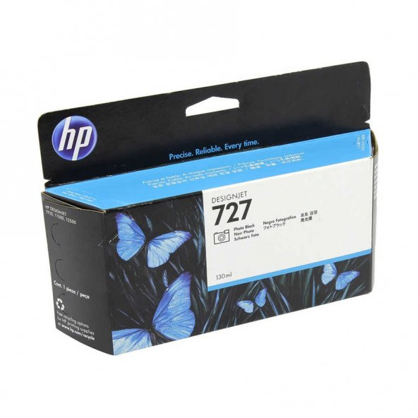 Hp 727-B3P23A Foto Siyah Kartuş Yüksek Kapasiteli ürün görseli 1