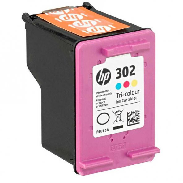 Hp 302-F6U65AE Renkli Kartuş ürün görseli 1