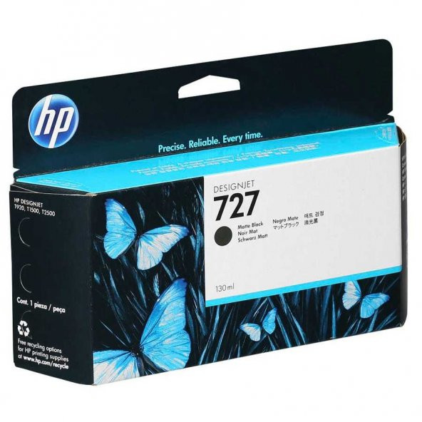 Hp 727-B3P22A Mat Siyah Kartuş Yüksek Kapasiteli ürün görseli 1