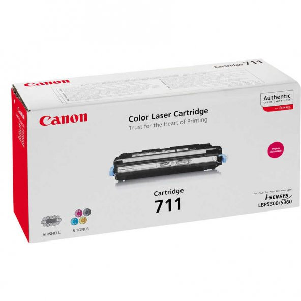 Canon CRG-711 Kırmızı Toner ürün görseli 1