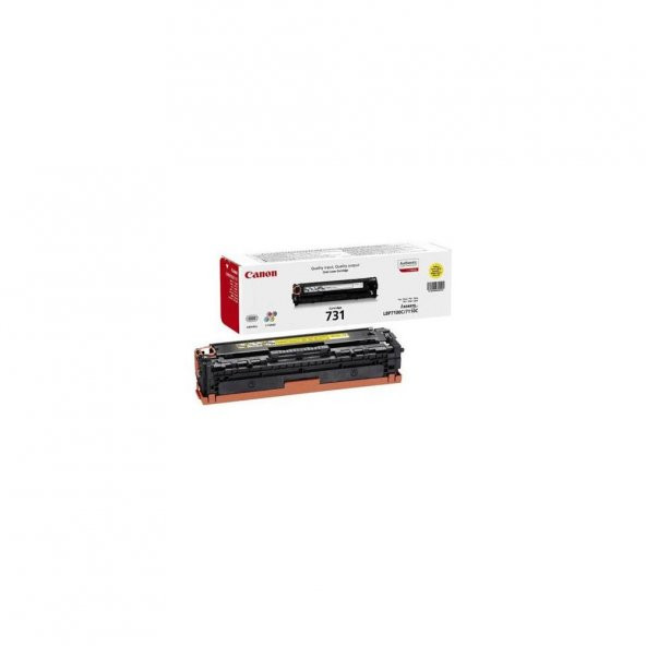 Canon CRG-731 Sarı Toner ürün görseli 1
