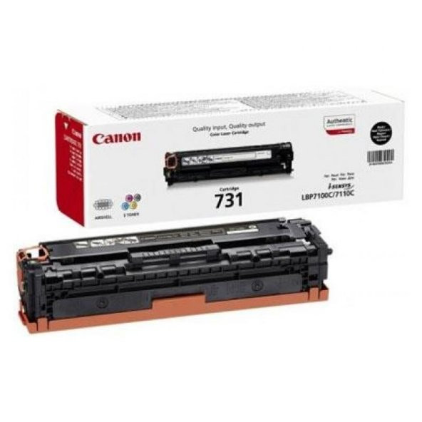 Canon CRG-731 Siyah Toner ürün görseli 1