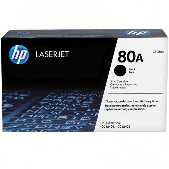 Hp 80A-CF280A Toner ürün görseli 1