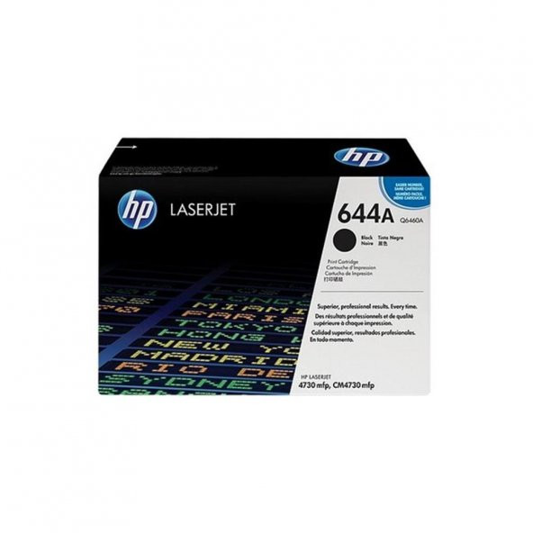 Hp 644A-Q6460A Siyah Toner ürün görseli 1