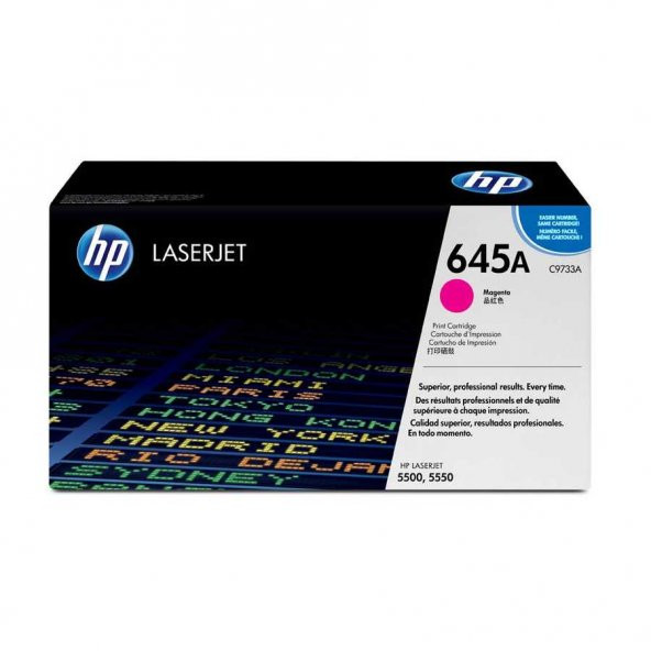 Hp 645A-C9733A Kırmızı Toner ürün görseli 1