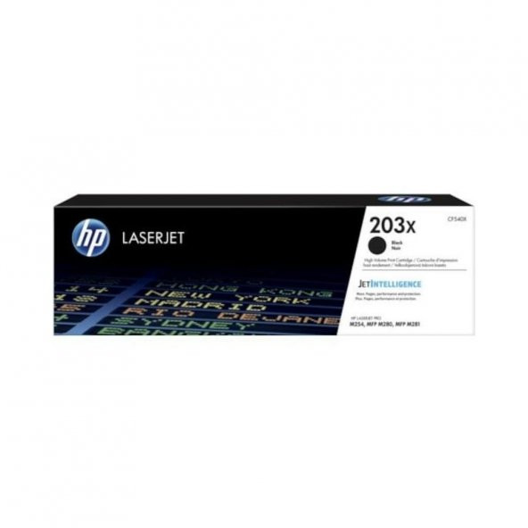 Hp 203X-CF540X Siyah Toner ürün görseli 1
