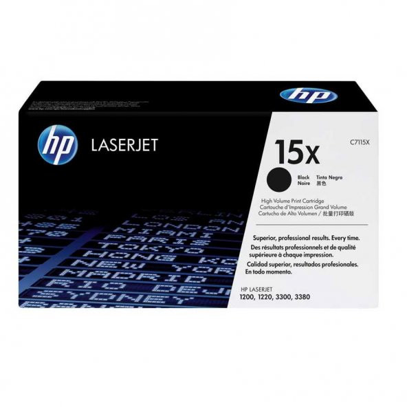 Hp 15X-C7115X Toner ürün görseli 1