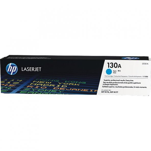 Hp 130A-CF351A Mavi Toner ürün görseli 1