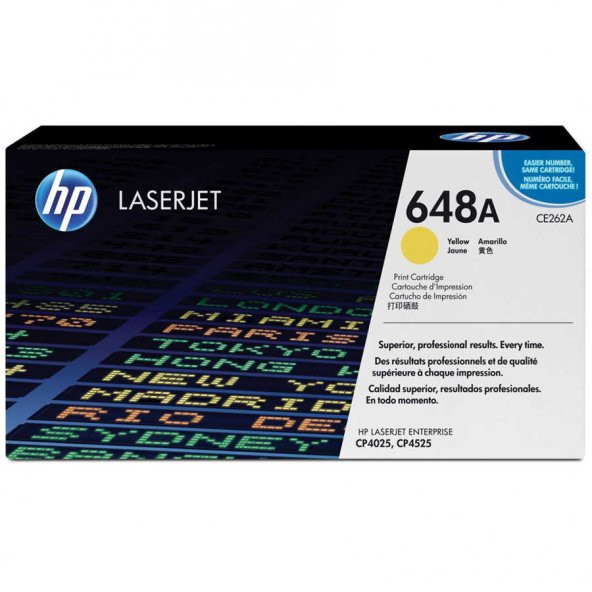 Hp 648A-CE262A Sarı Toner ürün görseli 1