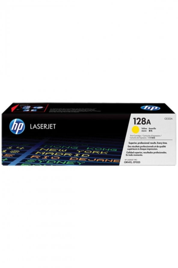 Hp 128A -CE322A Sarı Toner ürün görseli 1