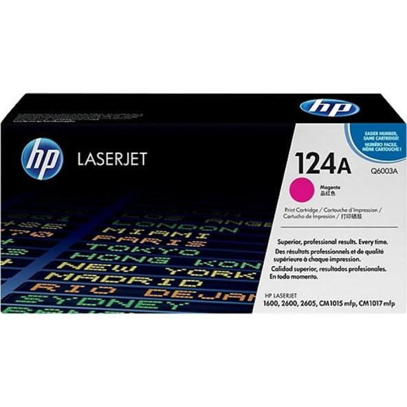 Hp 124A -Q6000A Siyah Toner ürün görseli 1