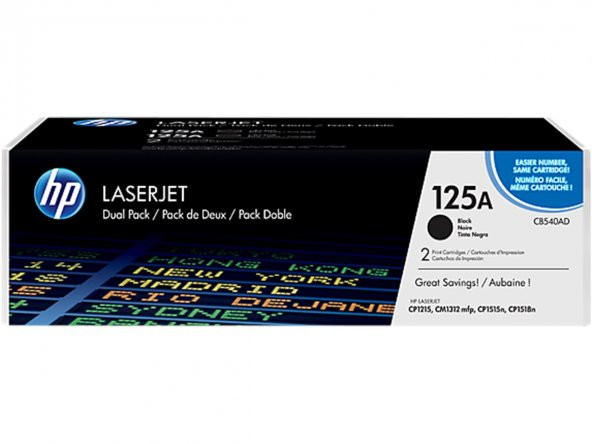 Hp 125A -CB540A Siyah Toner ürün görseli 1
