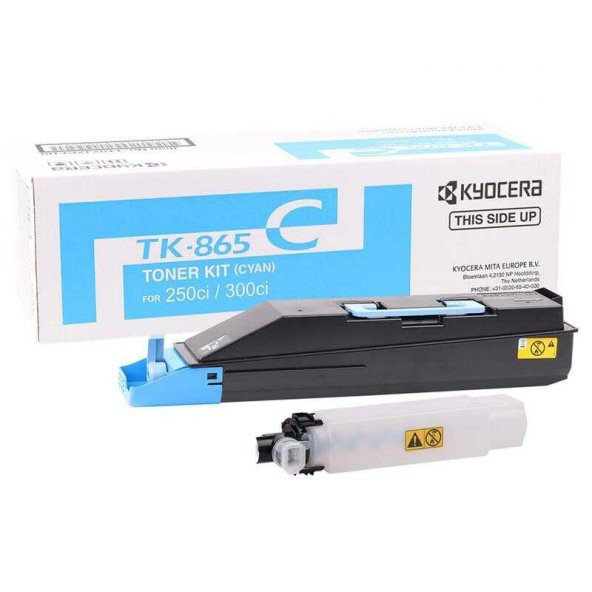 Kyocera Mita TK-865 Mavi Fotokopi Toneri ürün görseli 1