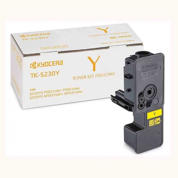 Kyocera Mita TK-5230 Sarı Toner ürün görseli 1