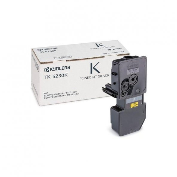 Kyocera Mita TK-5230 Siyah Toner ürün görseli 1