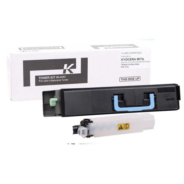 Kyocera Mita TK-865 Siyah Fotokopi Toner ürün görseli 1