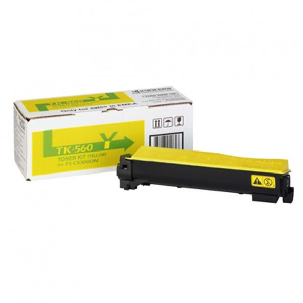 Kyocera Mita TK-560 Sarı Toner ürün görseli 1