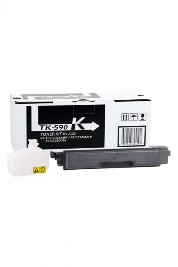 Kyocera Mita TK-590 Siyah Toner ürün görseli 1