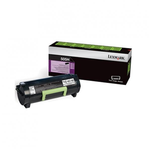 Lexmark 505H / MS310 / MS410 / MS510 / MS610 -50F5H00 Toner ürün görseli 1