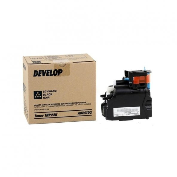 Develop TNP-22/A0X51D2 Siyah Fotokopi Toner ürün görseli 1