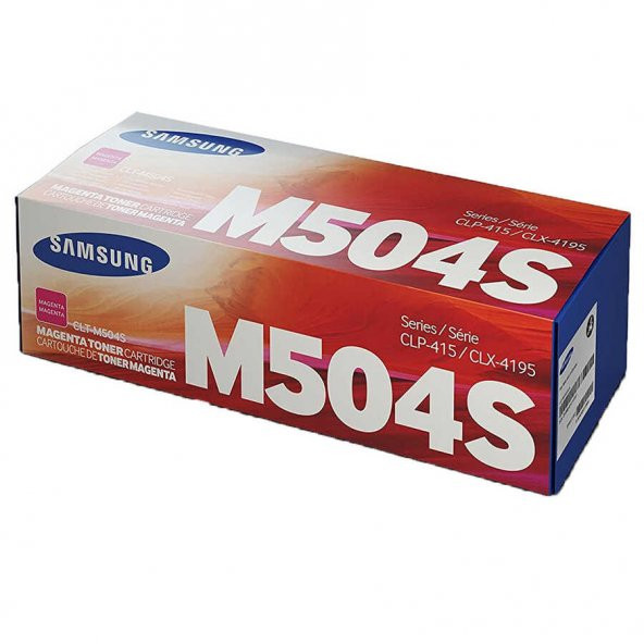 Samsung CLP-415/CLT-M504S Kırmızı Toner ürün görseli 1