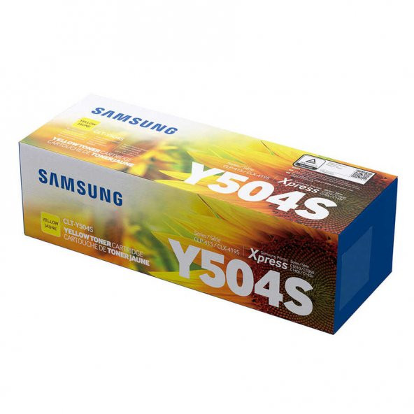 Samsung CLP-415/CLT-Y504S Sarı Toner ürün görseli 1