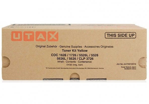 Utax CDC-1726 Siyah Toner ürün görseli 1