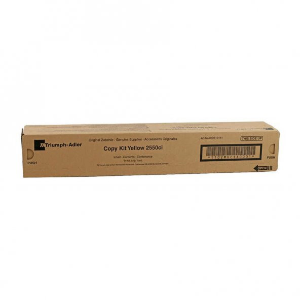 Utax 2550ci -662510116 Sarı Toner ürün görseli 1