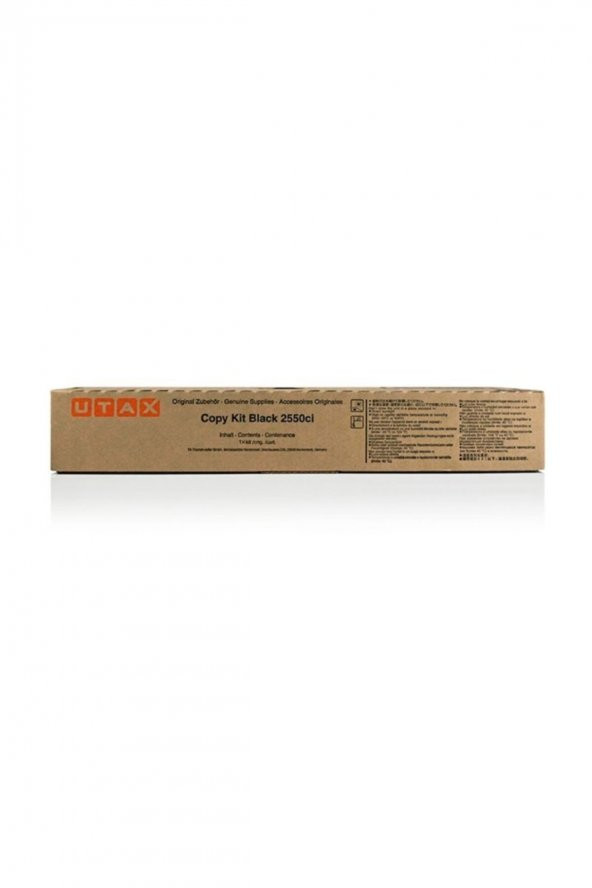 Utax 2550ci -662510010 Siyah Toner ürün görseli 1