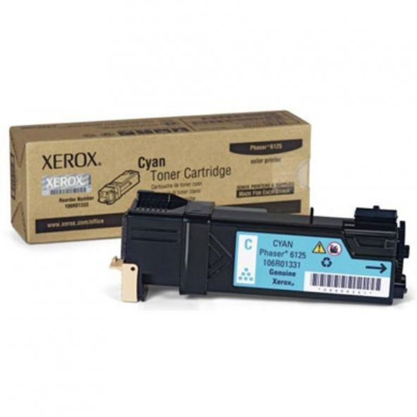 Xerox Phaser 6125 -106R01335 Mavi Toner ürün görseli 1