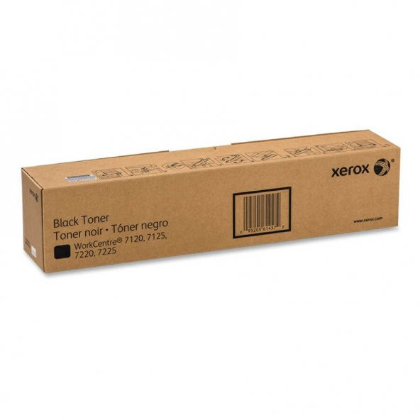 Xerox Workcentre 7120-006R01461 Siyah Fotokopi Toner ürün görseli 1