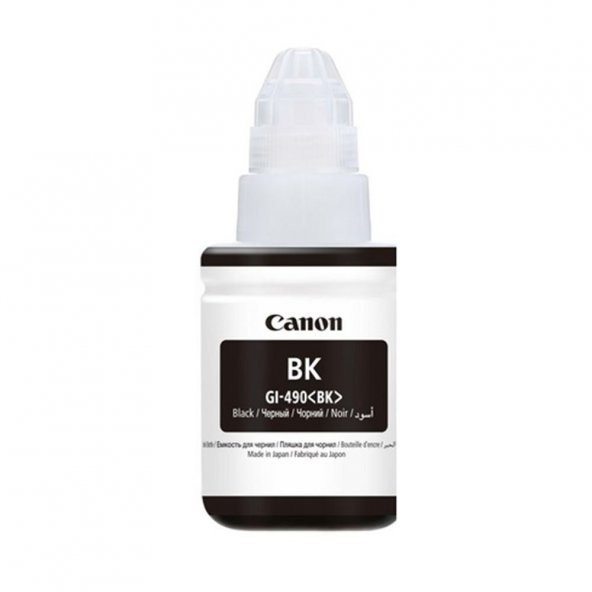 Canon GI-490 Siyah Mürekkep ürün görseli 1