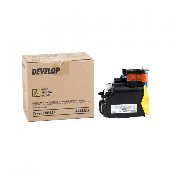 Develop TNP-22/A0X52D2 Sarı Fotokopi Toner ürün görseli 1