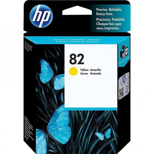 Hp 82-C4913A Sarı Kartuş Yüksek Kapasiteli ürün görseli 1