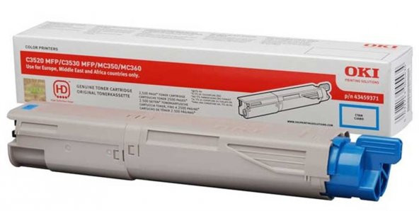 Oki C3520-43459375 Mavi Toner ürün görseli 1