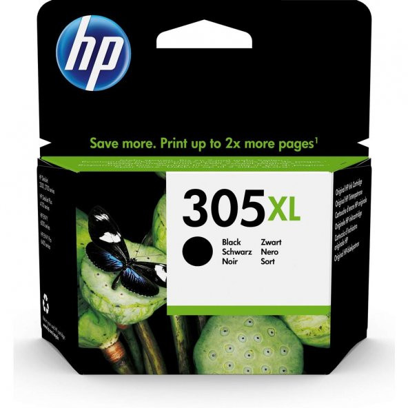 Hp 305XL-3YM62AE Siyah Kartuş Yüksek Kapasiteli ürün görseli 1