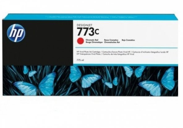 Hp 773c-C1Q38A Kromatik Kırmızı Kartuş ürün görseli 1