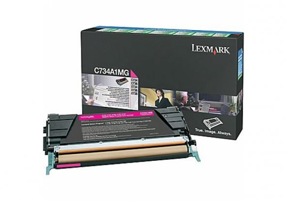 Lexmark C734-C734A1MG Kırmızı Toner ürün görseli 1