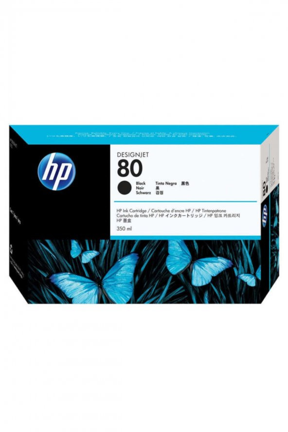Hp 80-C4871A Siyah Kartuş ürün görseli 1