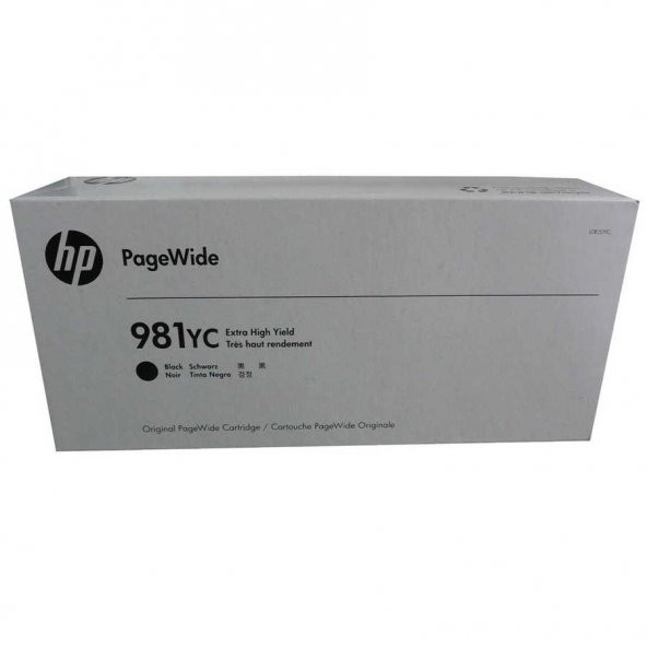Hp 981YC-L0R20YC Siyah Kartuş Extra Yüksek Kapasiteli ürün görseli 1
