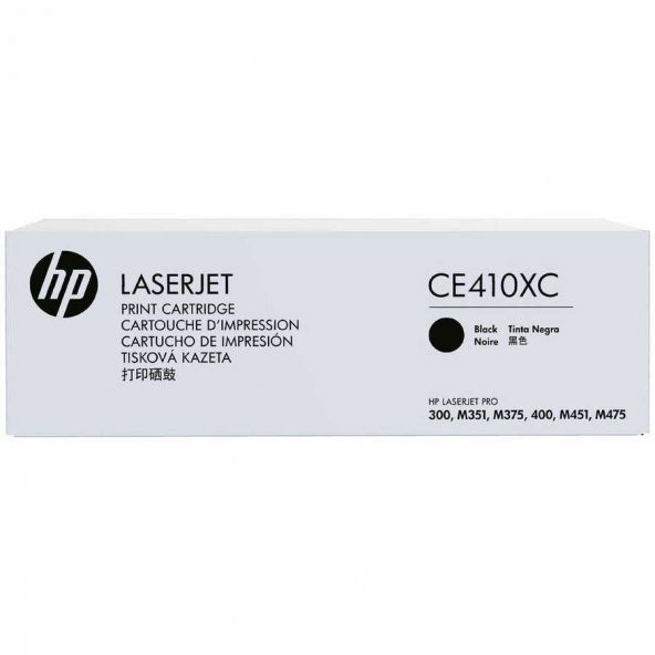 Hp 305X-CE410XC Siyah Toneri Yüksek Kapasiteli ürün görseli 1