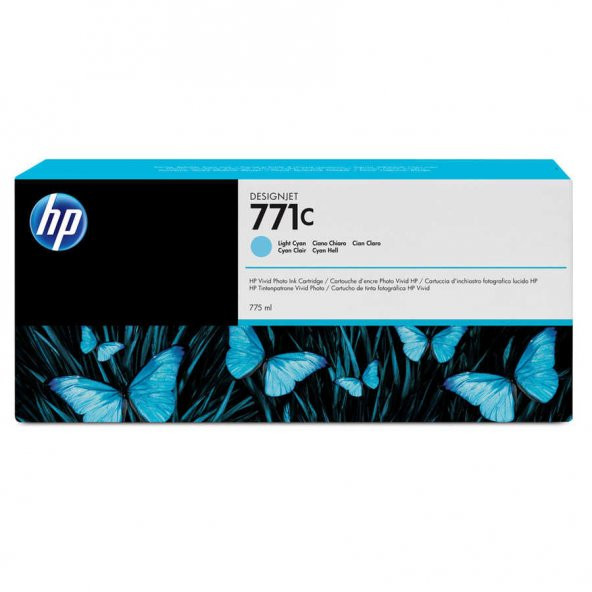 Hp 771c-B6Y12A Açık Mavi Kartuş ürün görseli 1