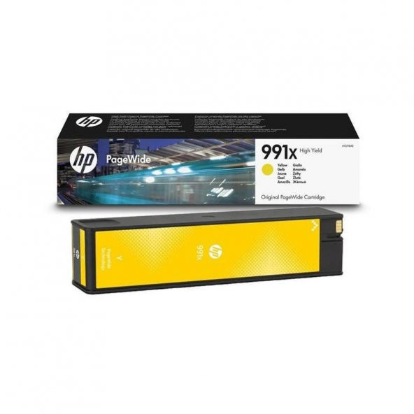 Hp 991X-M0J98AE Sarı Kartuş Yüksek Kapasiteli ürün görseli 1
