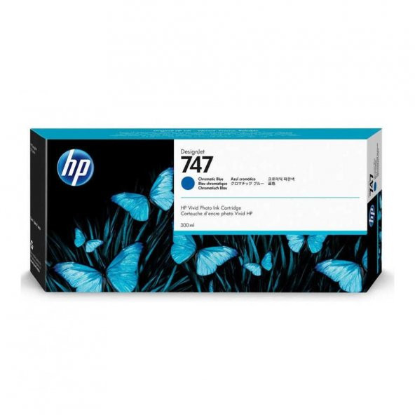 Hp 747-P2V85A Kromatik Mavi Kartuş ürün görseli 1