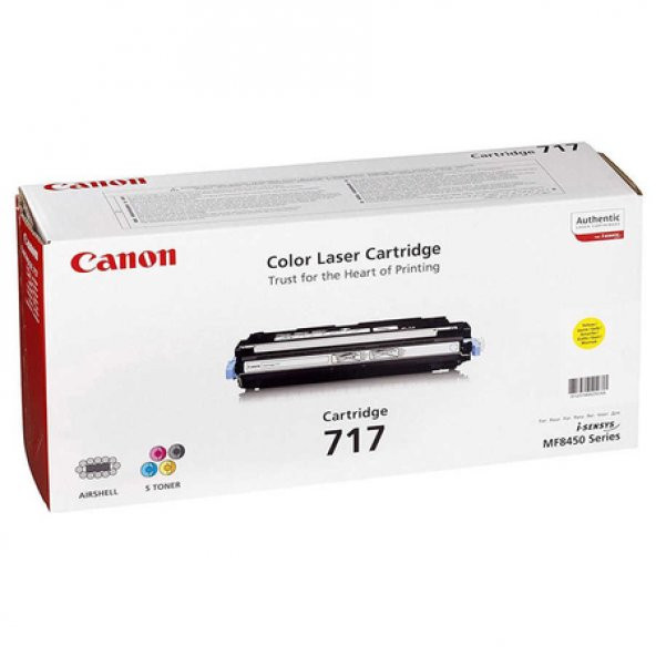 Canon CRG-717/2575B002 Sarı Toner ürün görseli 1