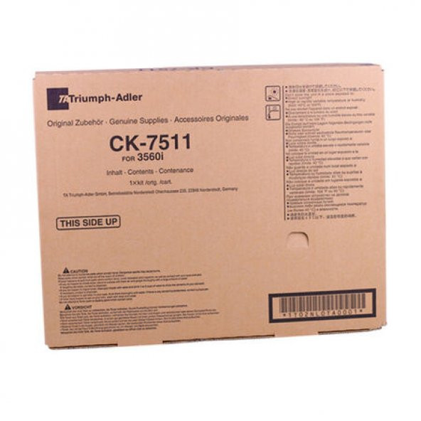 Triumph-Adler CK-7511/623510010 Fotokopi Toner ürün görseli 1