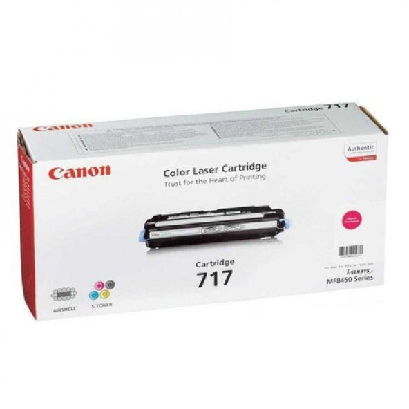 Canon CRG-717/2576B002 Kırmızı Toner ürün görseli 1